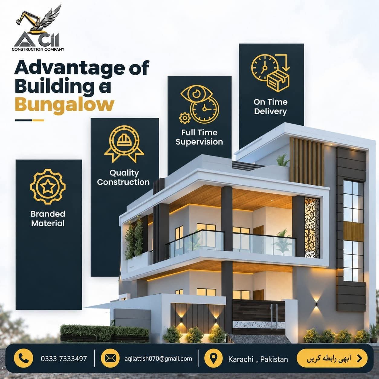 Concept to Creation, Clifton Block 4, Karachi